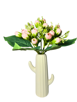 Blush pink artificial flowers 70% OFF bunch for home