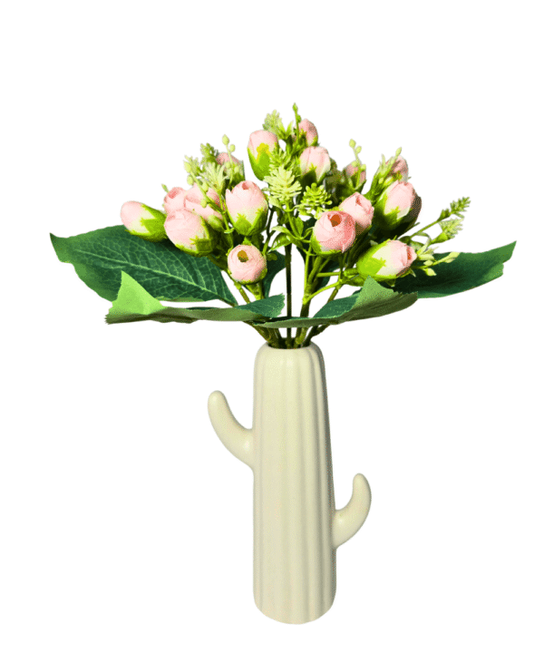 Blush pink artificial flowers 70% OFF bunch for home