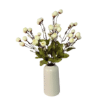 Elegant cream artificial flowers for home decor