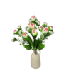 Artificial flowers rosebud bunch for decor and gifting