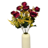 Elegant artificial red roses 70% OFF for gifting