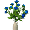 Premium blue artificial flowers for decor and gifting