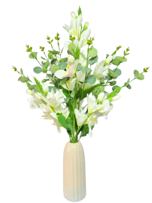 Wedding-ready artificial flowers bunch – limited 70% OFF