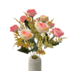 Premium blush pink artificial flowers – lifelike faux roses at 70% OFF from Fela.in