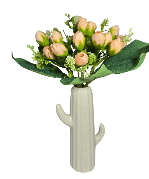 Realistic artificial flowers 70% OFF for home and gift – vase excluded