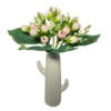 Artificial flowers 70% OFF blush pink bunch – no vase