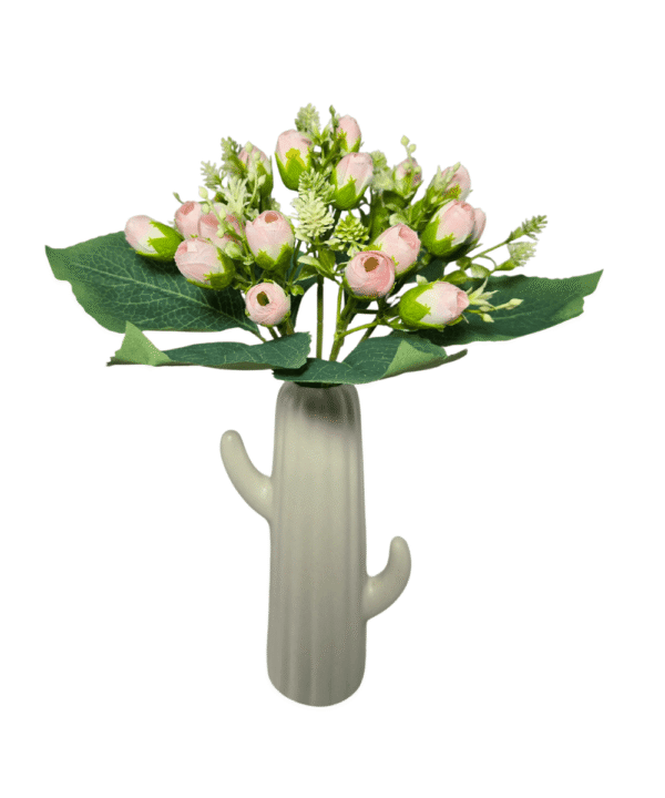 Artificial flowers 70% OFF blush pink bunch – no vase