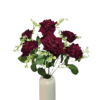 Artificial flowers bouquet – burgundy roses 70% OFF
