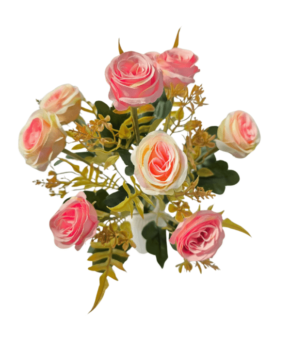 Handcrafted artificial flowers in blush tone for romantic gifting – 70% OFF