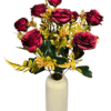 Premium red artificial roses perfect for home decor