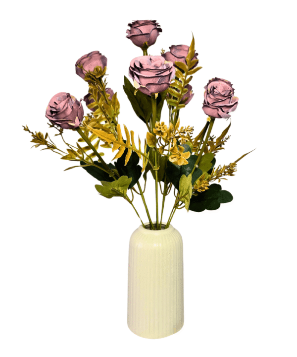 Luxury mauve artificial flowers online at 70% OFF – Fela.in