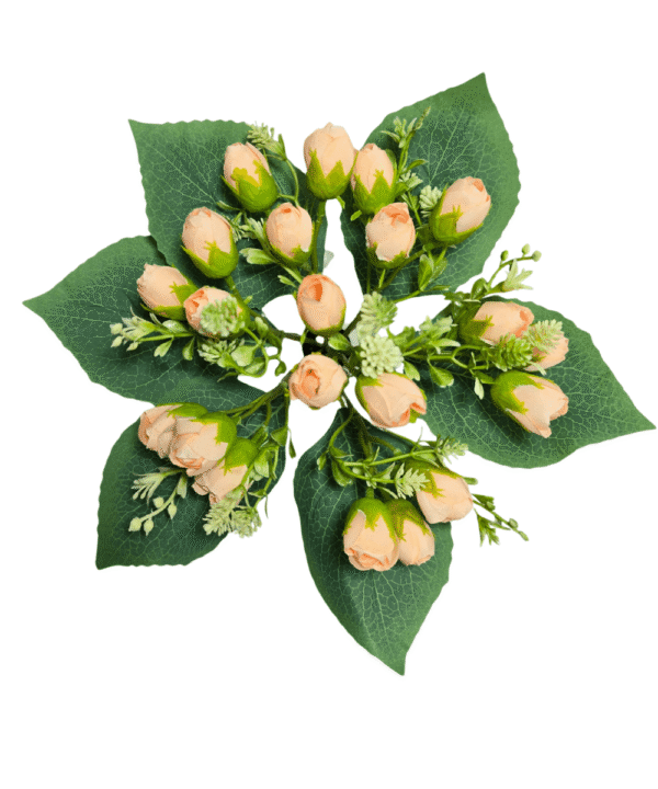 Artificial flower rose bunch 70% OFF without vase – perfect for decor