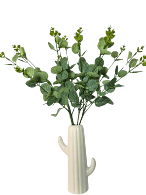 Lush green artificial plant leaf bunch – 70% OFF