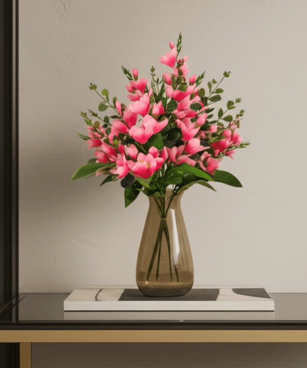 Vibrant Pink Gladiolus Artificial Flowers – Fela.in