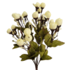 Premium artificial flowers bunch – cream rosebuds