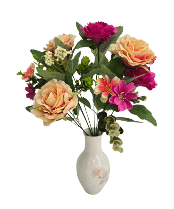 Mixed Color Artificial Flowers – Vibrant Bunch | Fela.in